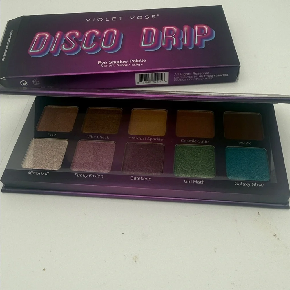 Violet Voss Disco Drip Eye Shadow Palette makeup new